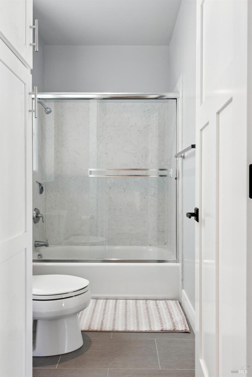 5980 Vista Ridge Santa Rosa, CA 95409 - Photo 50 of 63 a bathroom with a toilet and a shower