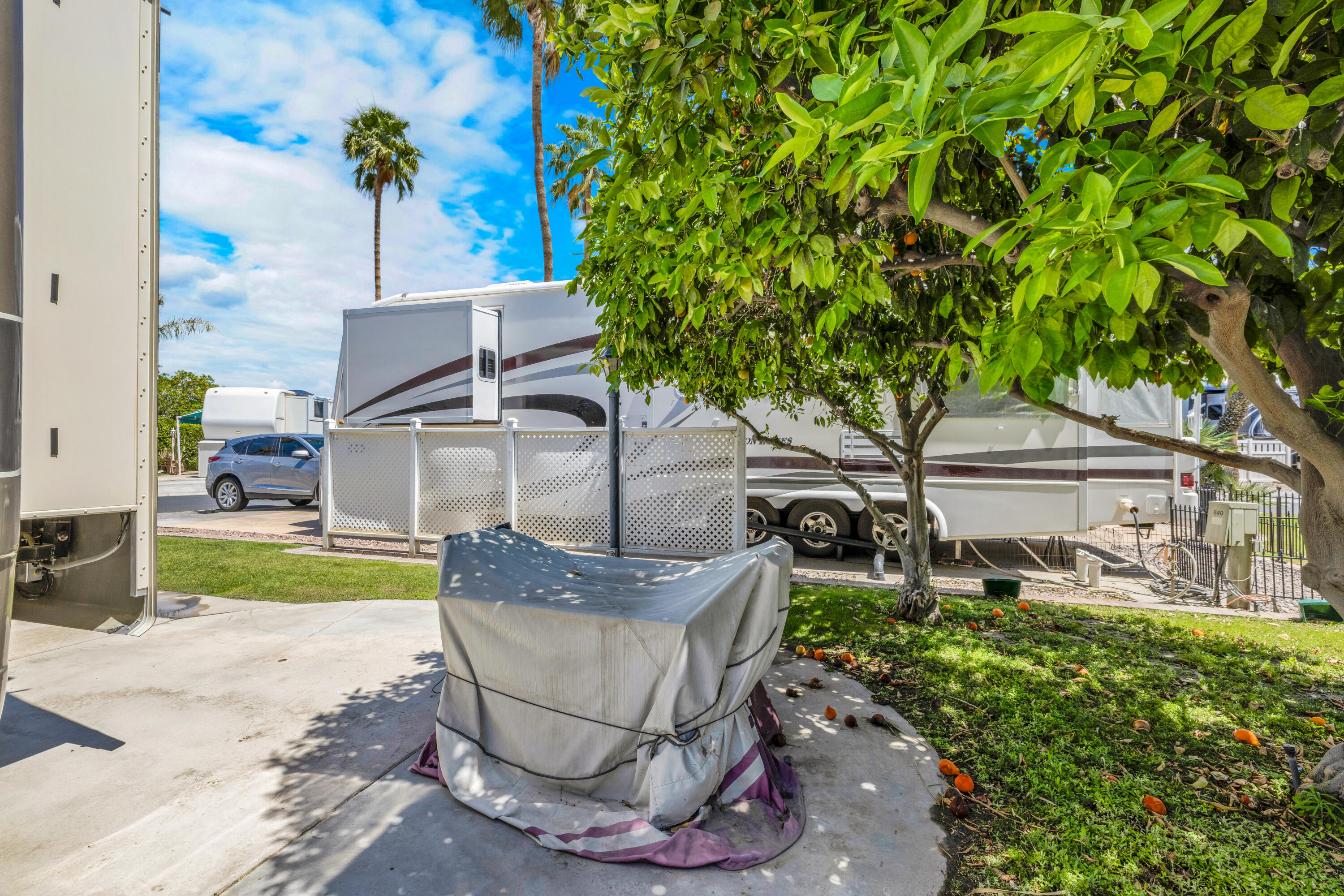 69411 Ramon Road, Unit 839 Cathedral City, CA 92234 - Photo 11 of 50 a view of a yard in front of house