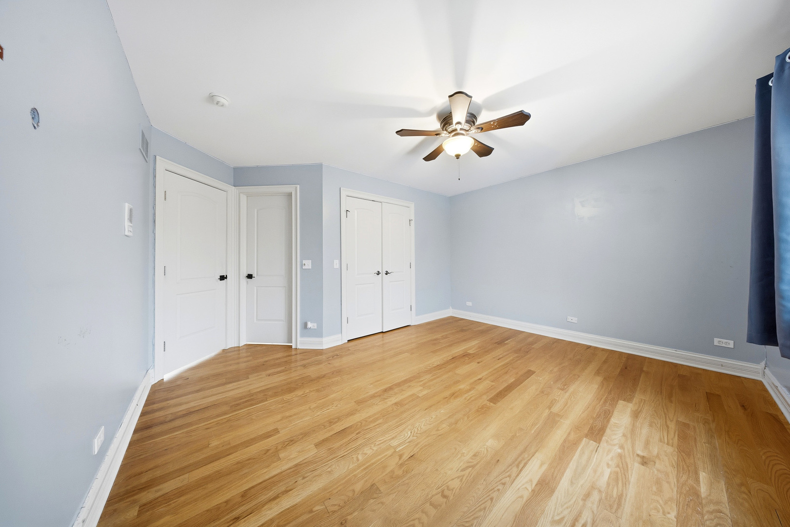 761 Reserve Court South Elgin, IL 60177 - Photo 53 of 89 a view of empty room with a window and a ceiling fan
