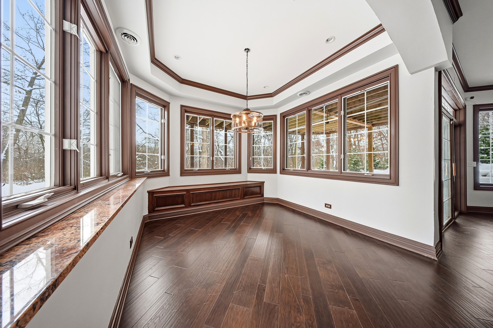 761 Reserve Court South Elgin, IL 60177 - Photo 60 of 89 a view of an entryway with wooden floor and windows