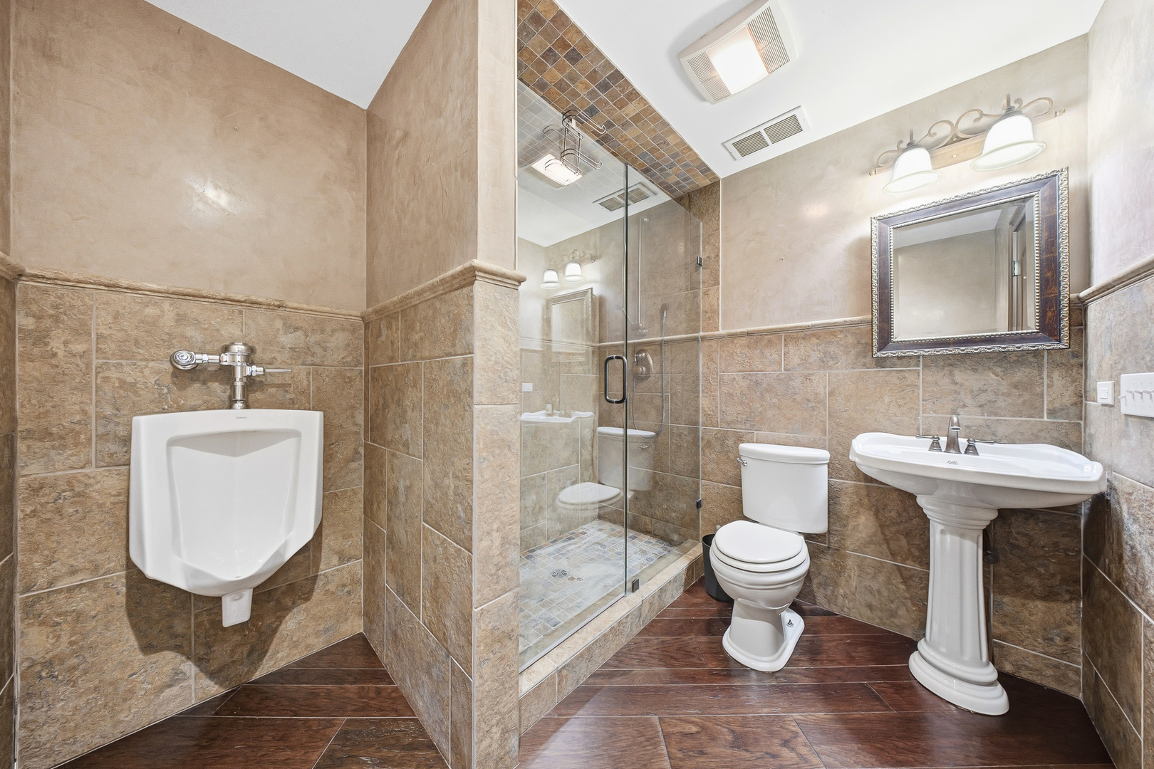 761 Reserve Court South Elgin, IL 60177 - Photo 72 of 89 a bathroom with a sink toilet and shower