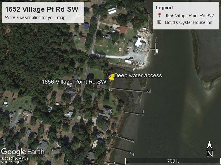 1656 Village Point Road Southwest Shallotte, NC 28470 - Photo 3 of 17 Deep water access to Shallotte River.