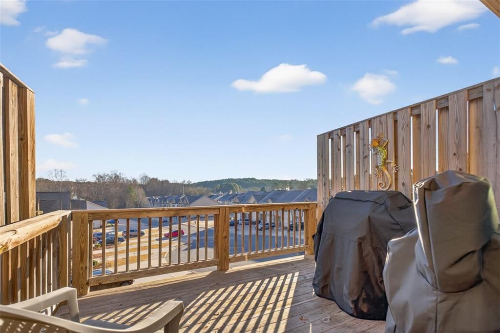 286 Turtle Creek Drive Winder, GA 30680 - Photo 35 of 39 a view of a balcony with furniture