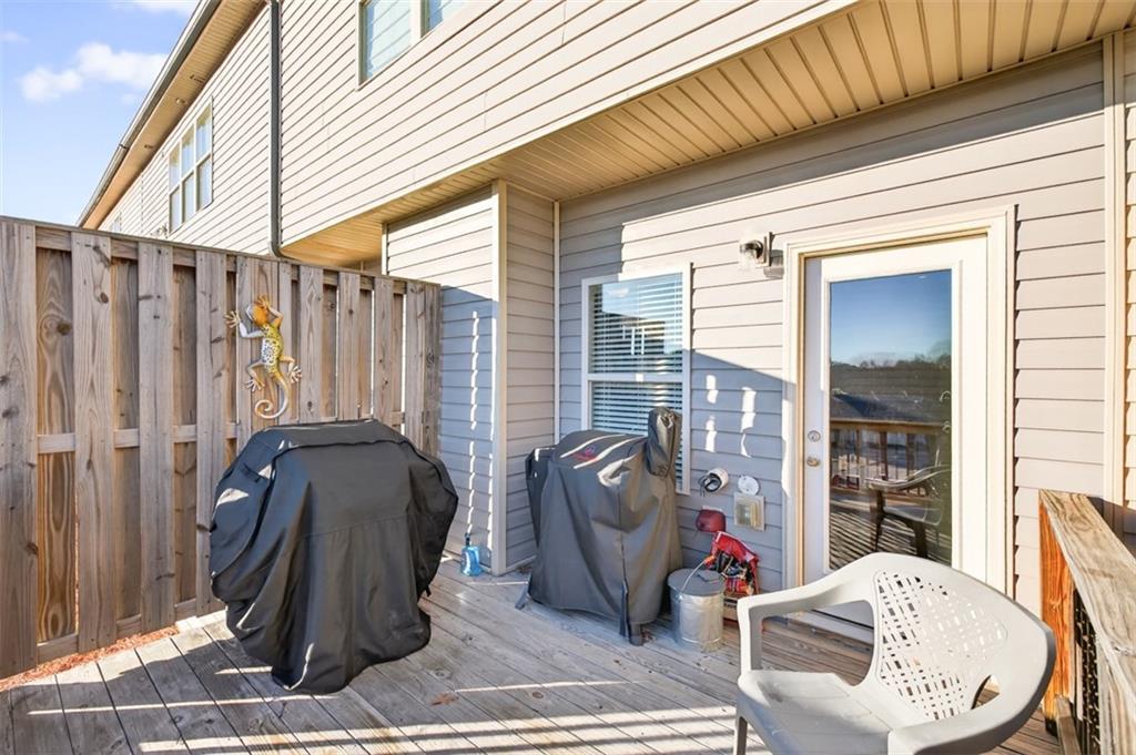 286 Turtle Creek Drive Winder, GA 30680 - Photo 37 of 39 a view of a two chairs in the balcony