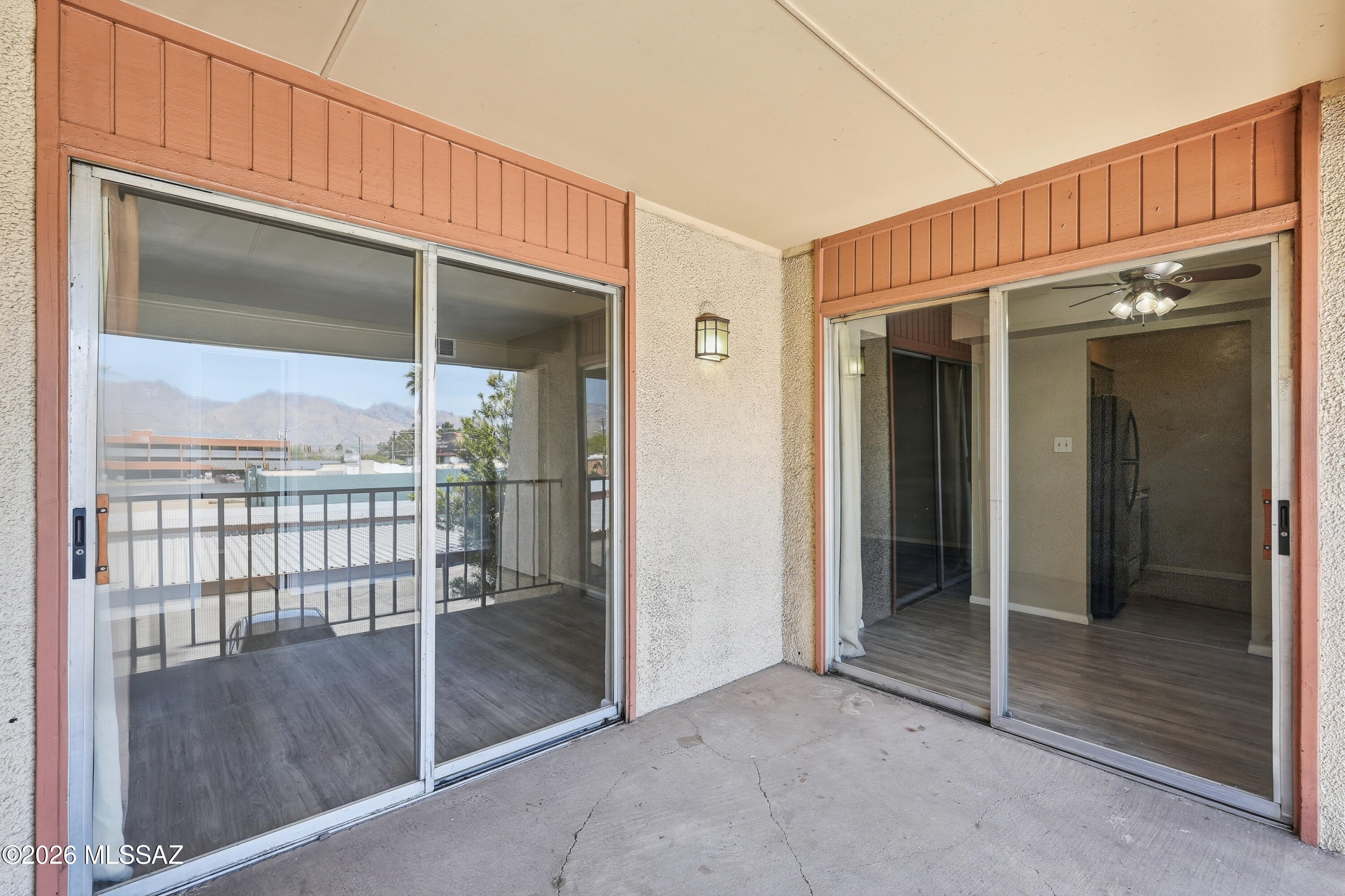 1600 North Wilmot Road, Unit 202 Tucson, AZ 85712 - Photo 19 of 26 Balcony off of Primary Bed & Dining