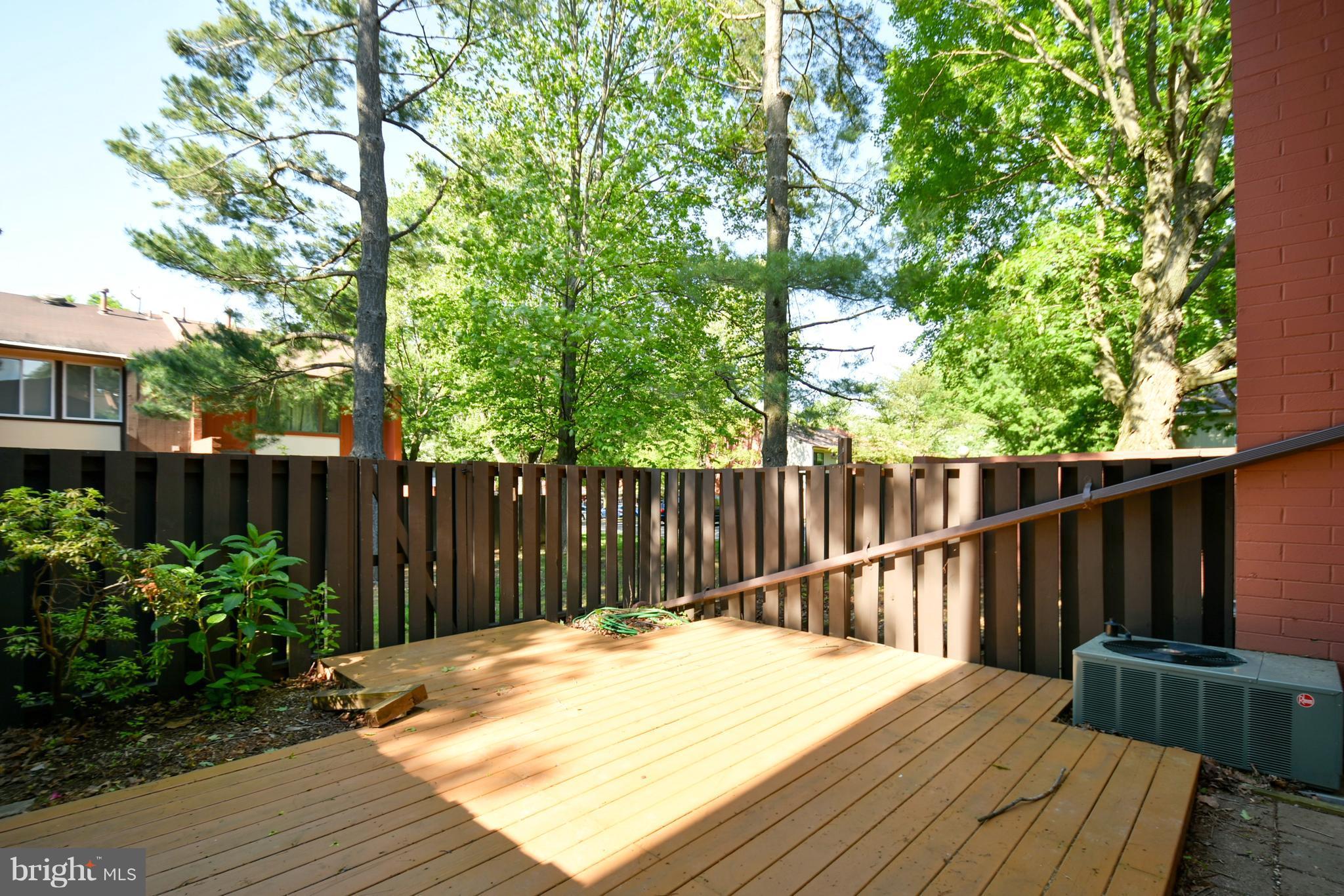 1358 Northgate Square Reston, VA 20190 - Photo 16 of 17 Fenced in Backyard
