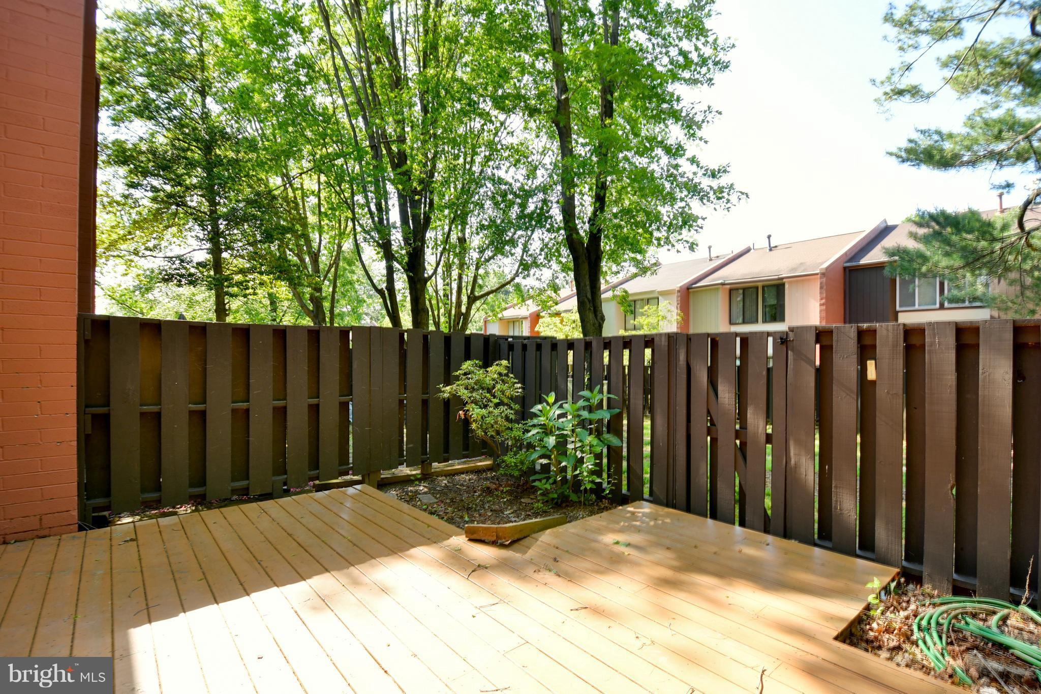 1358 Northgate Square Reston, VA 20190 - Photo 17 of 17 Fenced in Backyard