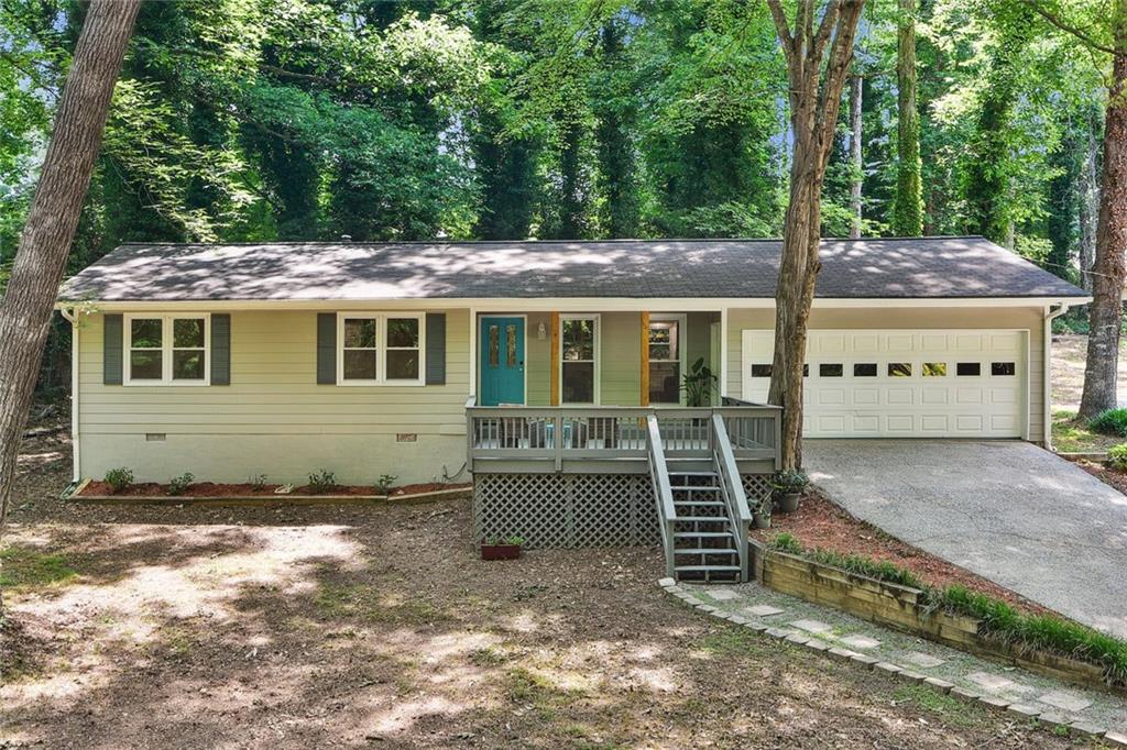 111 John Christopher Drive Alpharetta, GA 30009 - Photo 1 of 1 a view of a house with a yard and large tree
