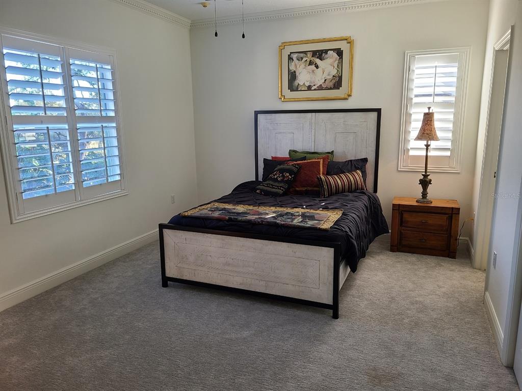 10628 Pontofino Circle Trinity, FL 34655 - Photo 36 of 75 a bed sitting in a bedroom next to a window