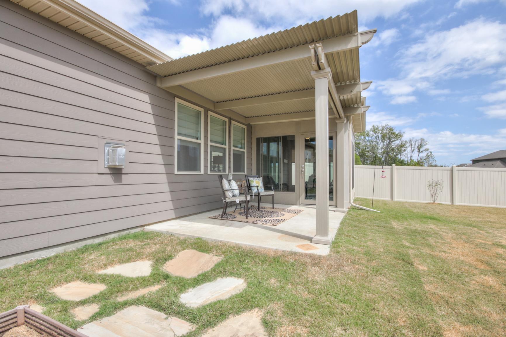 6419 Birchtree Drive Murfreesboro, TN 37128 - Photo 17 of 19 The louvered roof opens for a pergola or stays closed as covered patio.