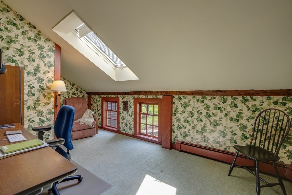 83 Whitney Road Harvard, MA 01451 - Photo 37 of 41 a view of a workspace with furniture and a window