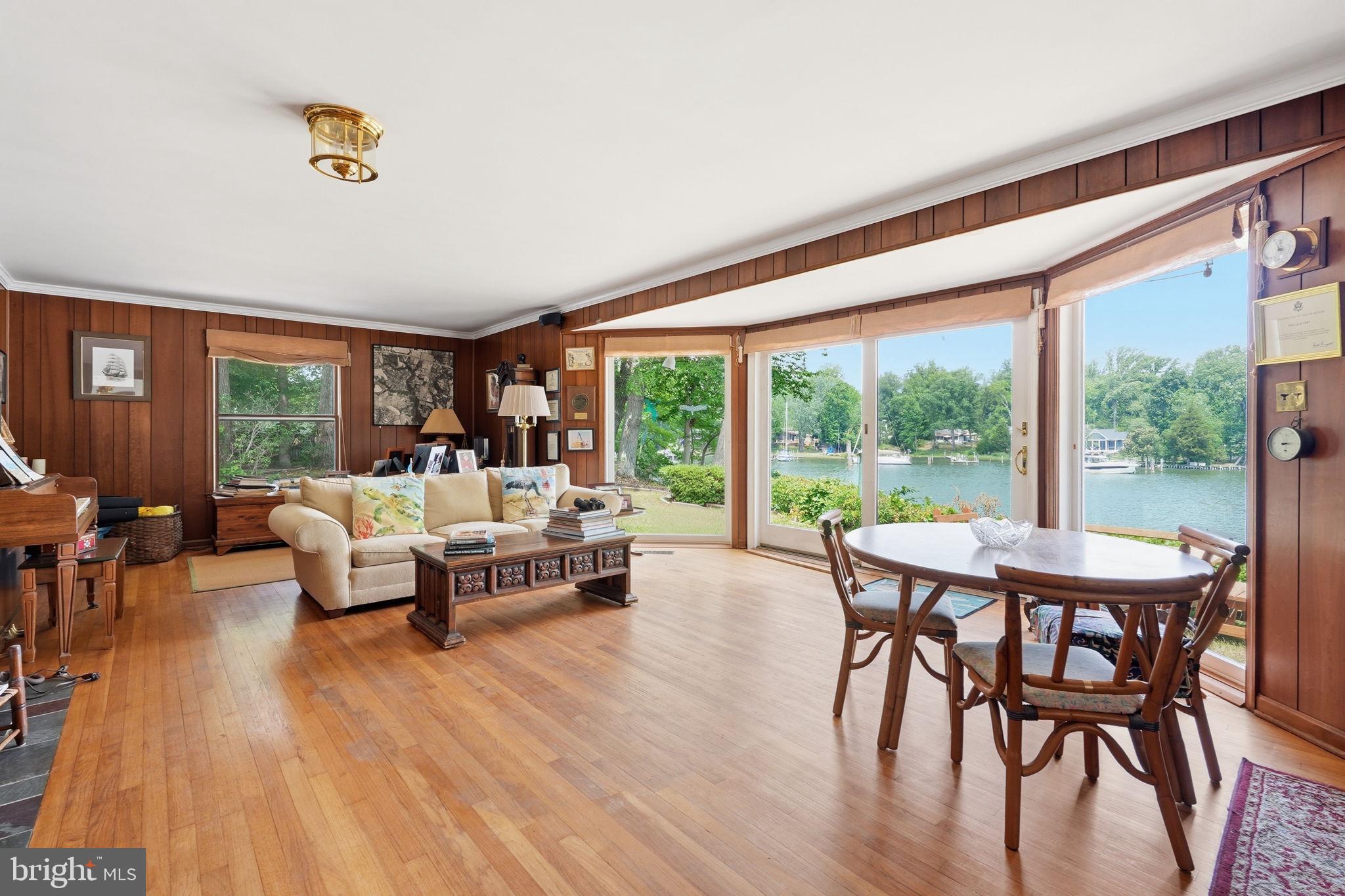 1668 Homewood Landing Road Annapolis, MD 21409 - Photo 12 of 38 Stunning family room with picturesque views