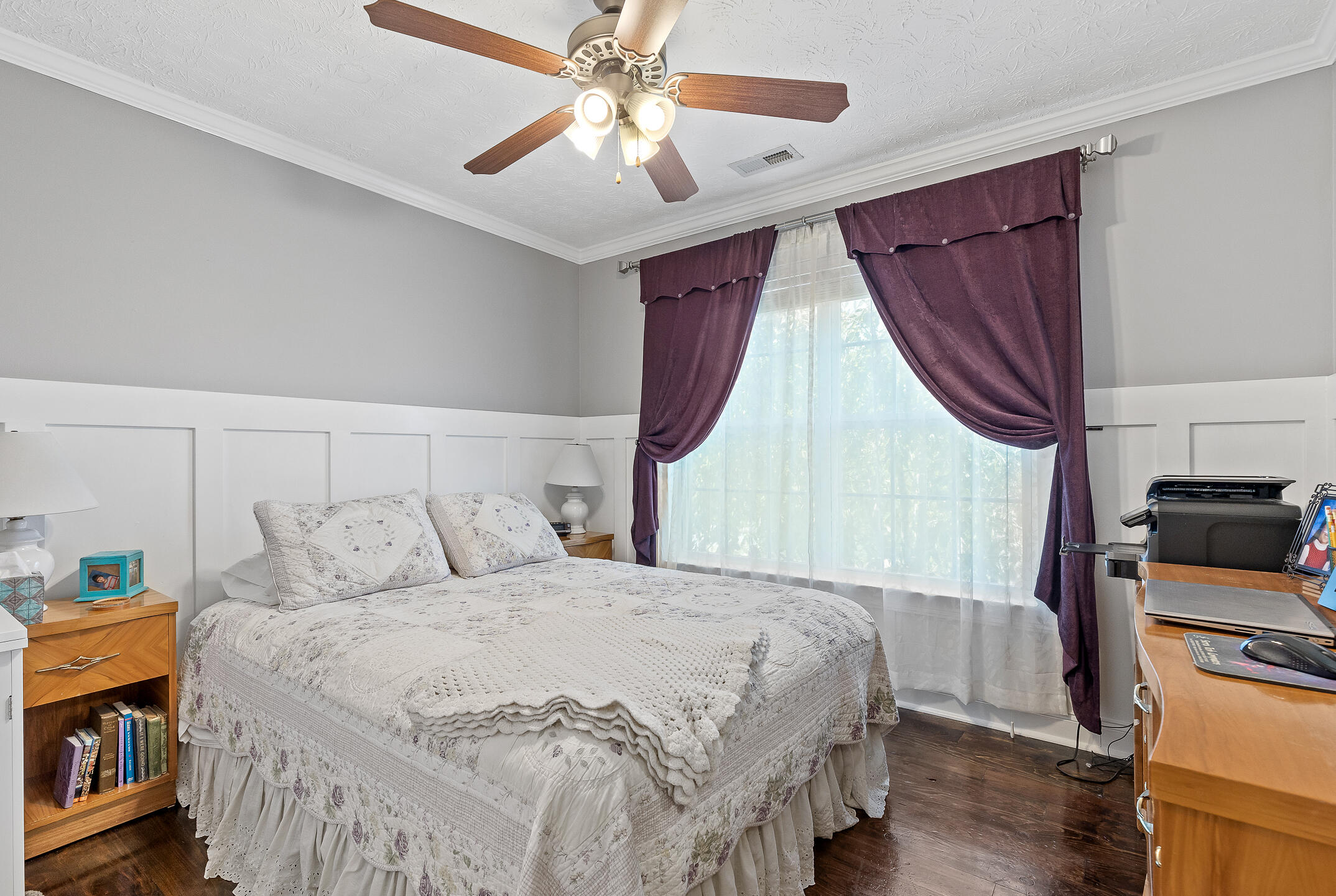 71 Clear Creek Road Flintstone, GA 30725 - Photo 20 of 25 Bedroom 1 with wainscoting
