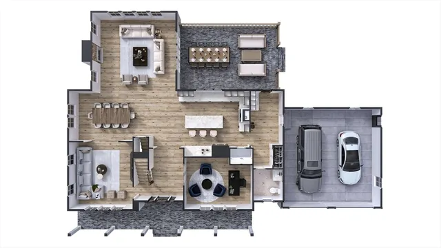 a view of living room