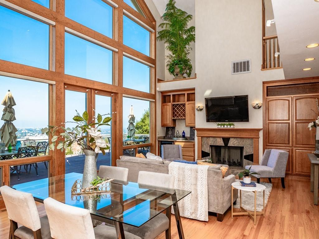 1510 Ridge Road Belmont, CA 94002 - Photo 11 of 55 a view of a dining room with furniture window and wooden floor