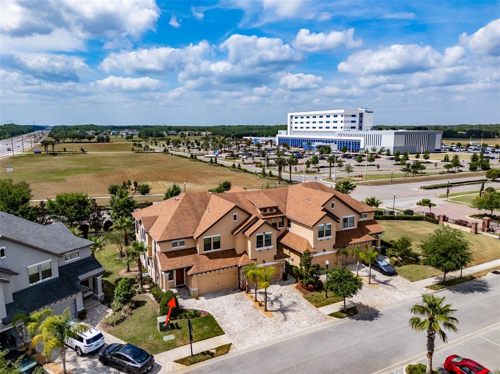 4730 Wandering Way Wesley Chapel, FL 33544 - Photo 40 of 61 a view of a city with lake