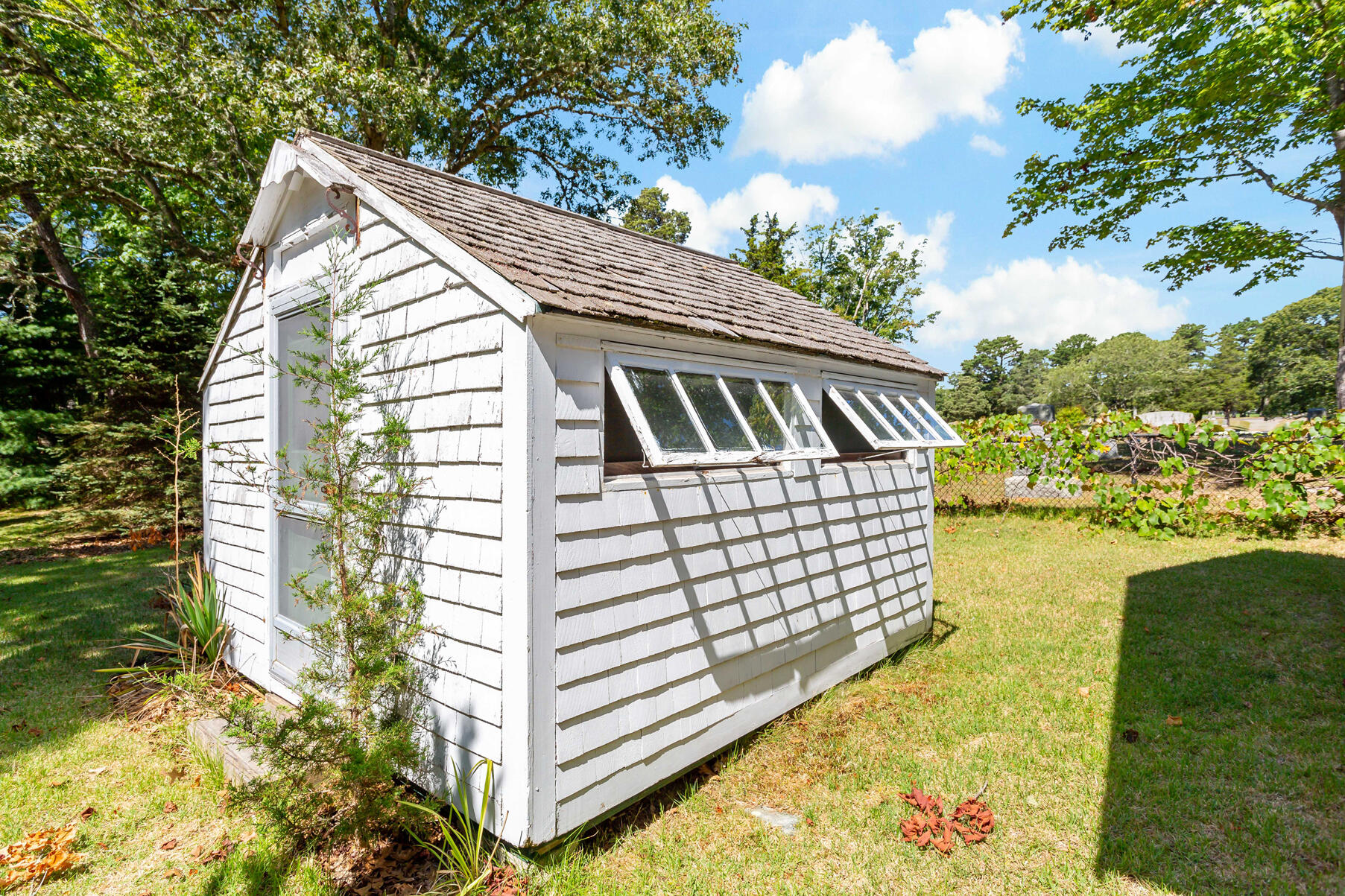 426 Old Post Road Cotuit, MA 02635 - Photo 22 of 27 a view of house with yard