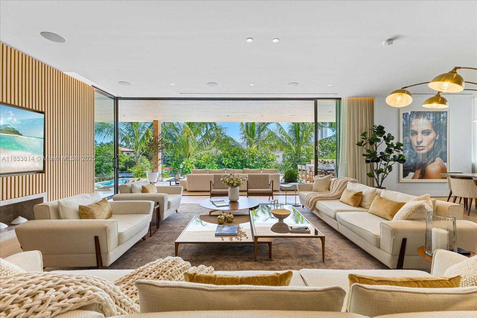 1510 West 23rd Street Miami Beach, FL 33140 - Photo 5 of 11 a living room with furniture and a large window