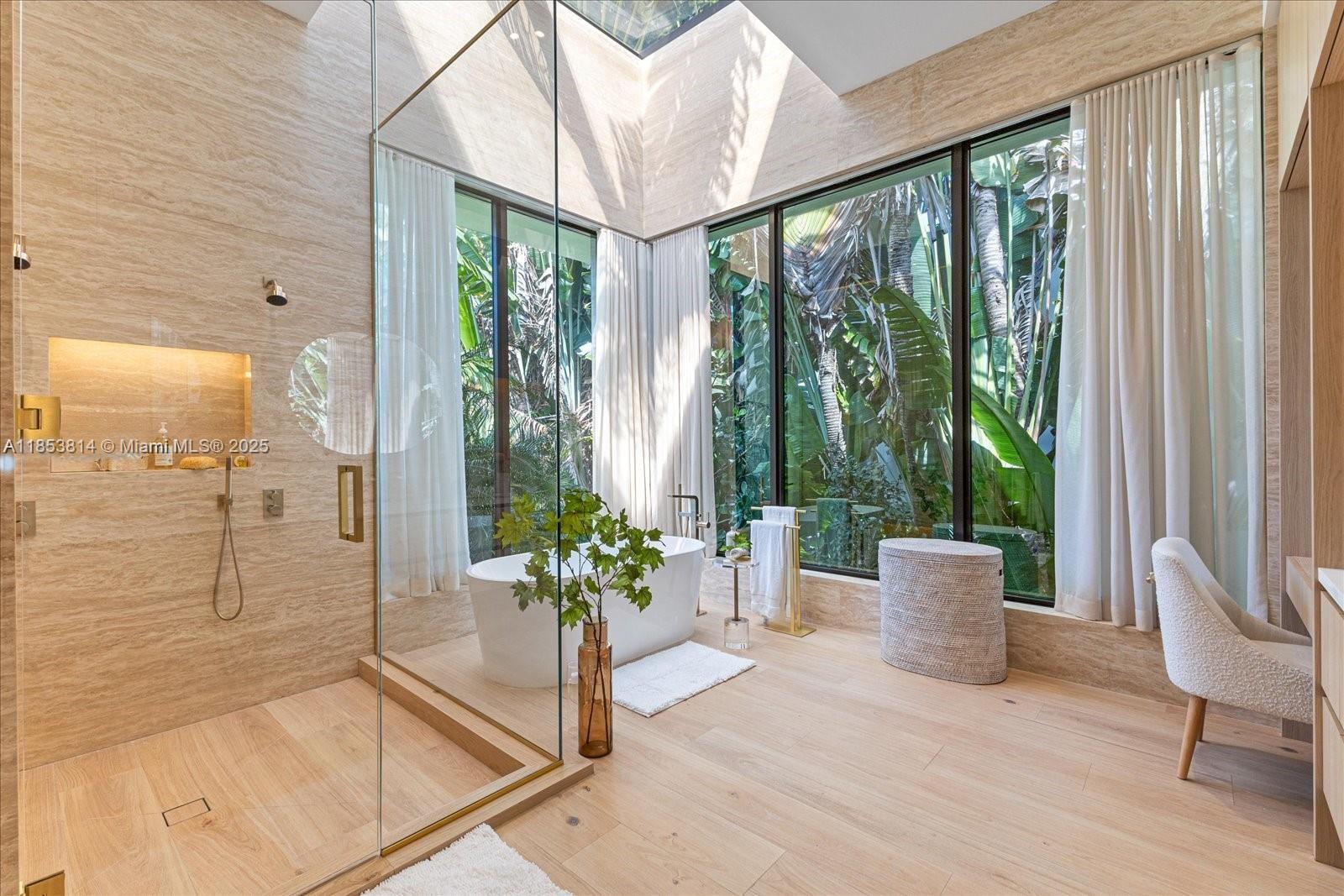 1510 West 23rd Street Miami Beach, FL 33140 - Photo 9 of 11 a view of an entryway with a flower garden