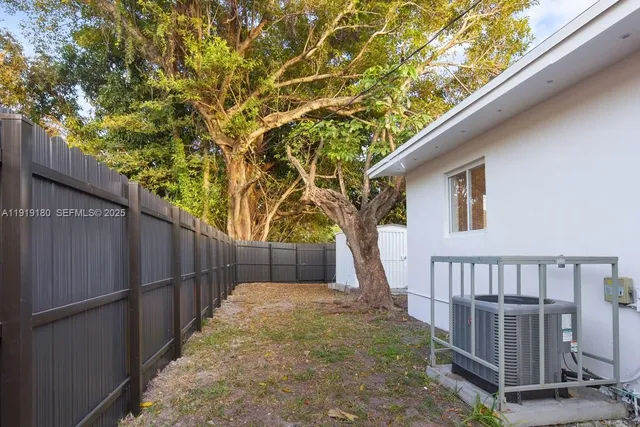 a view of an outdoor space and a balcony
