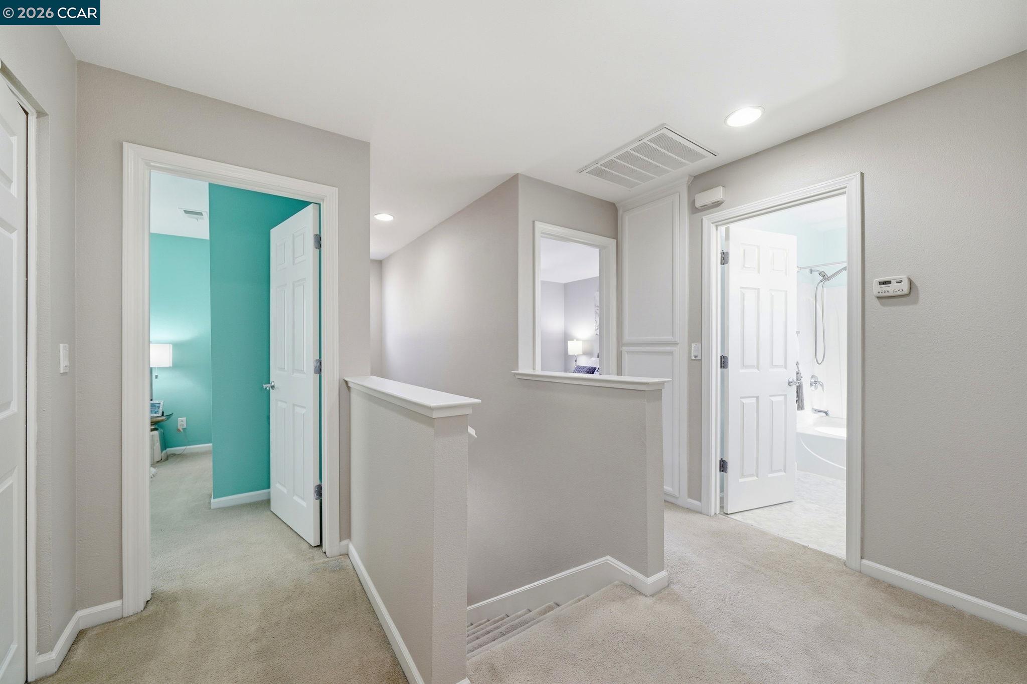 3217 Amaryllis Circle San Ramon, CA 94582 - Photo 18 of 48 wooden floor with a mirror