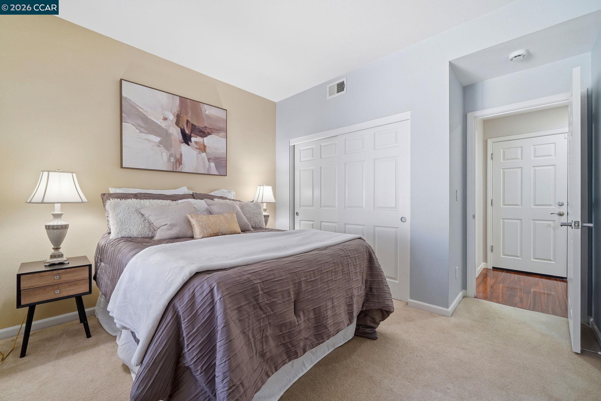 3217 Amaryllis Circle San Ramon, CA 94582 - Photo 27 of 48 a bed room with a bed and a painting