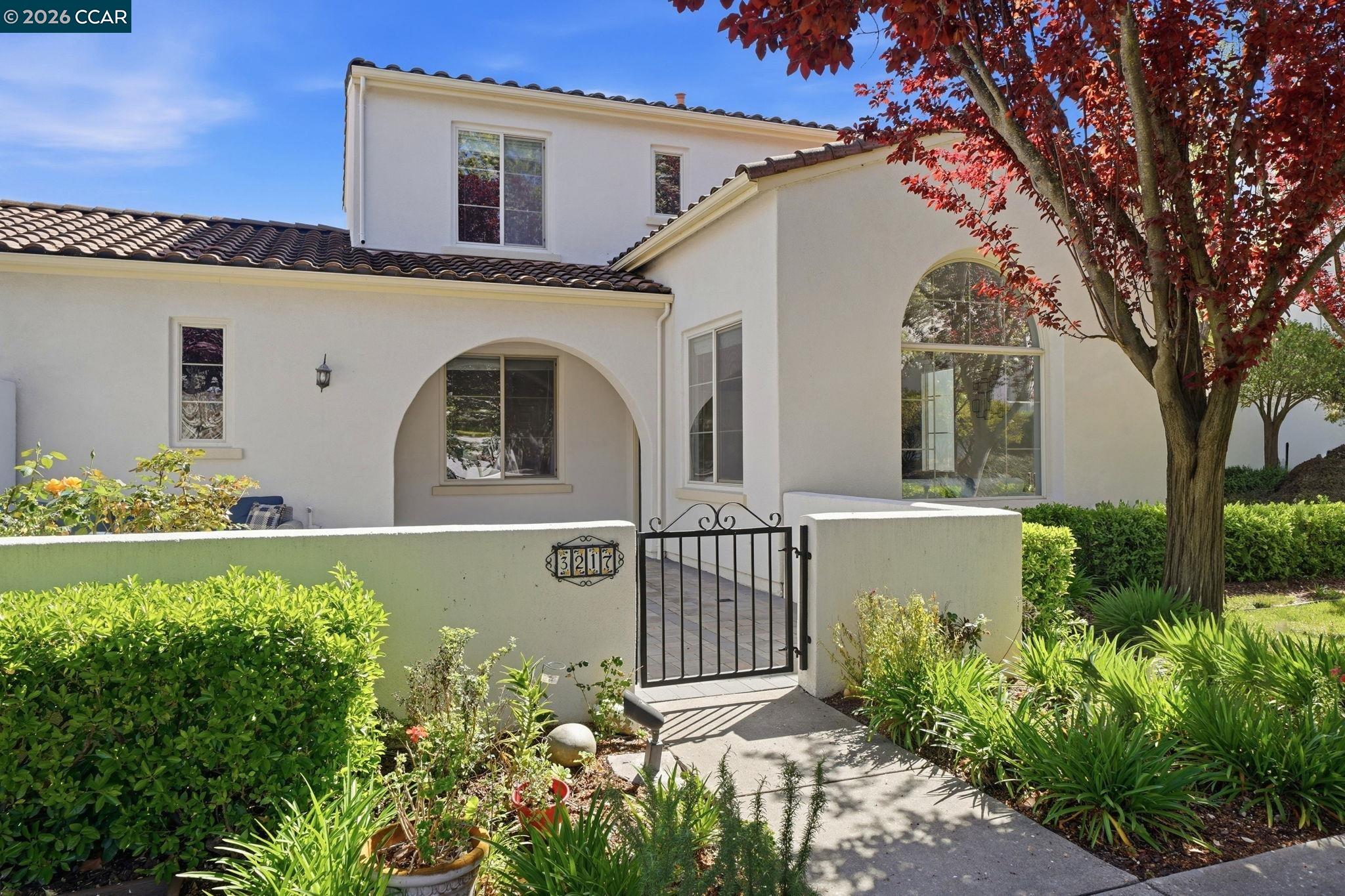 3217 Amaryllis Circle San Ramon, CA 94582 - Photo 3 of 48 a front view of a house with garden