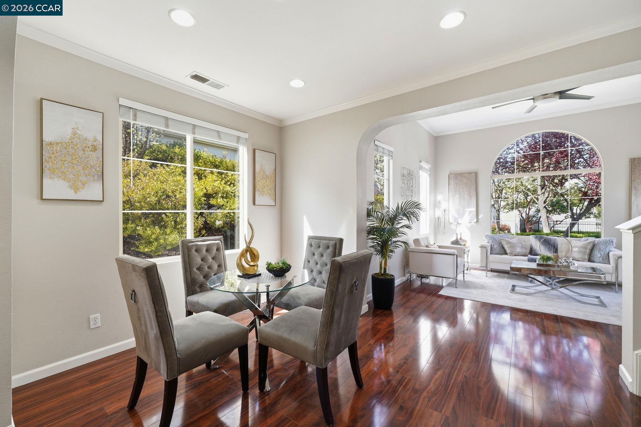 3217 Amaryllis Circle San Ramon, CA 94582 - Photo 9 of 48 a living room with furniture and a large window