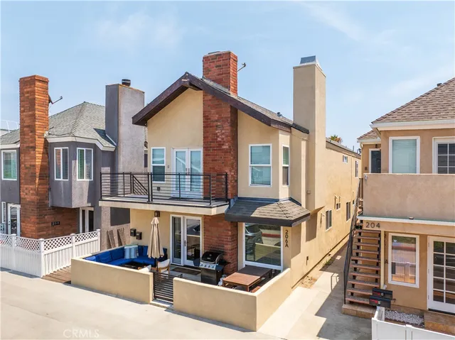 a view of a building with many windows