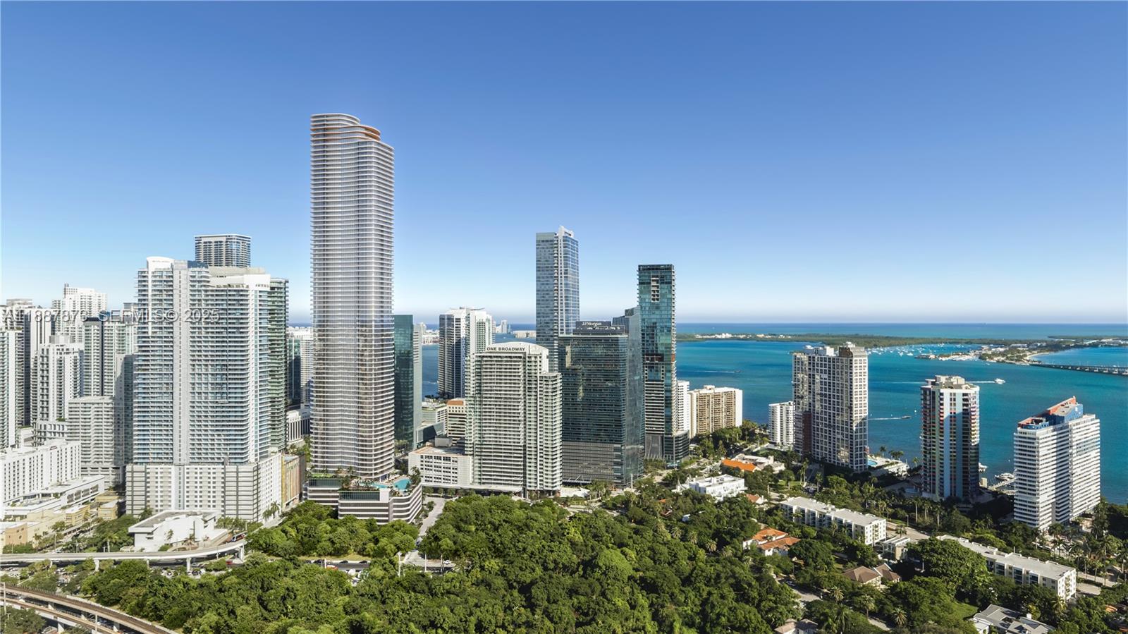 1420 South Miami Avenue, Unit 7204 Miami, FL 33130 - Photo 31 of 38 a view of a city with tall buildings