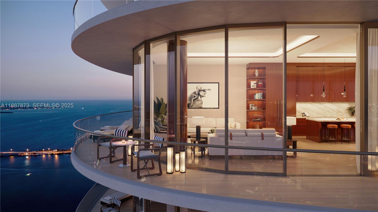 1420 South Miami Avenue, Unit 7204 Miami, FL 33130 - Photo 4 of 38 an outdoor living room with furniture