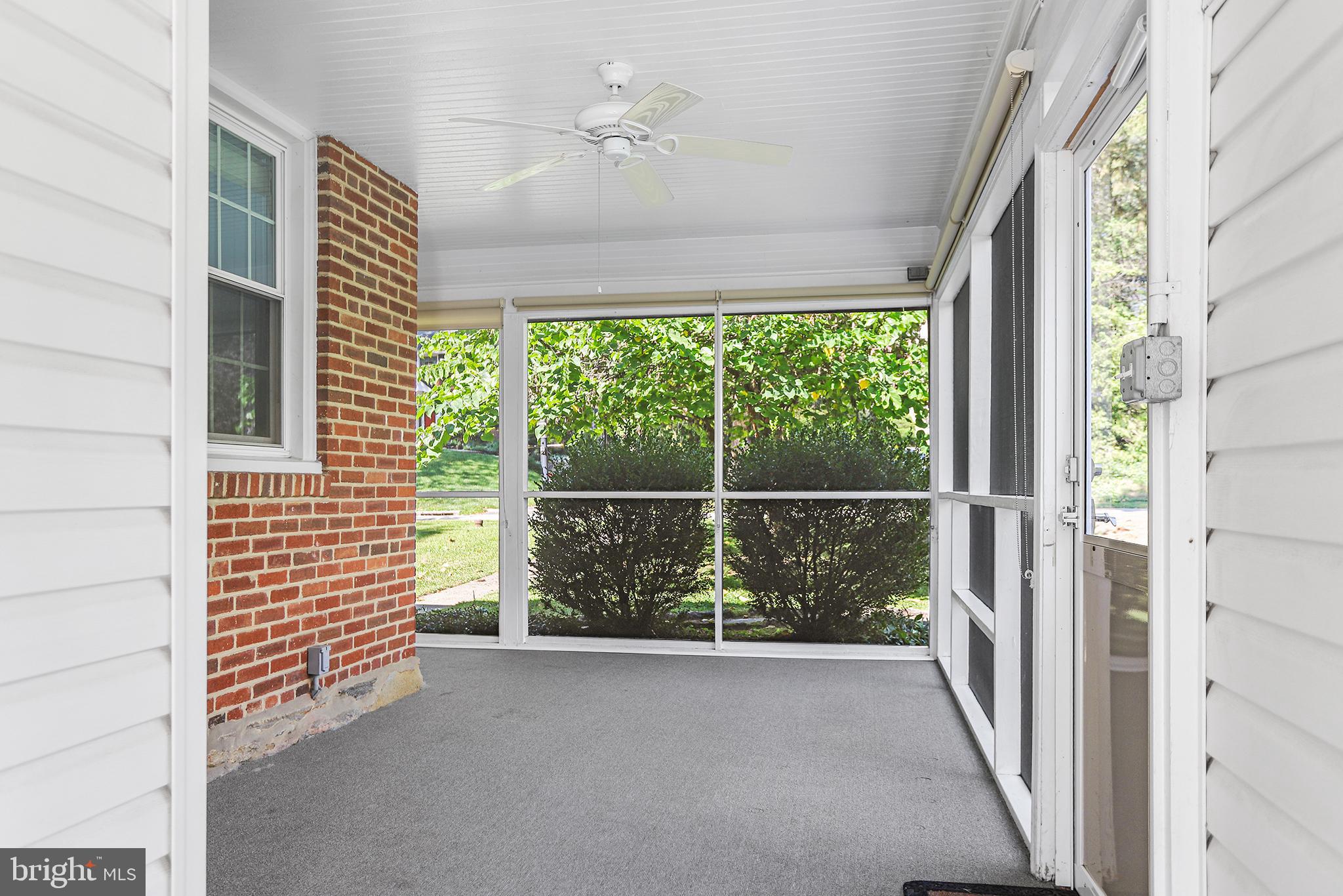 53 North Hillcrest Road Springfield, PA 19064 - Photo 4 of 23 a view of a porch with a floor to ceiling window and floor to ceiling window
