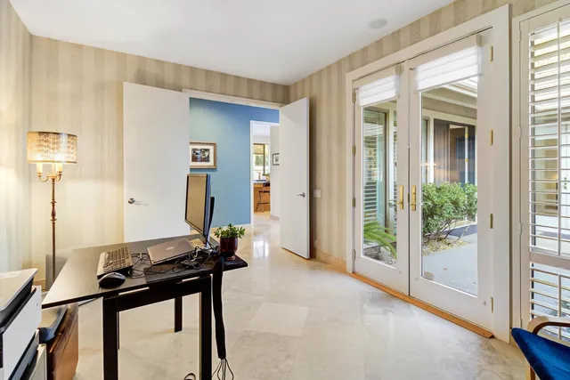 a room with furniture and wooden floor