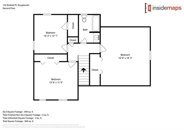 $1,900 | 116 Shefield Place, Douglasville, GA 30134