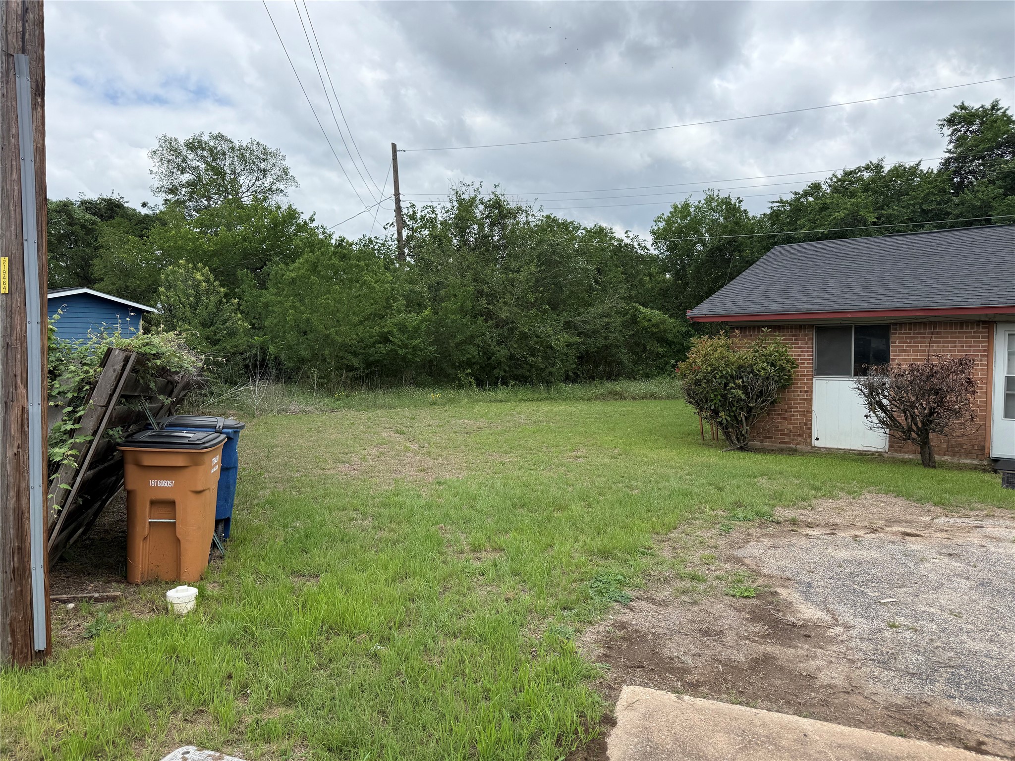 1303 Falcon Cove Austin, TX 78745 - Photo 4 of 16 a backyard of a house with plants and barbeque oven