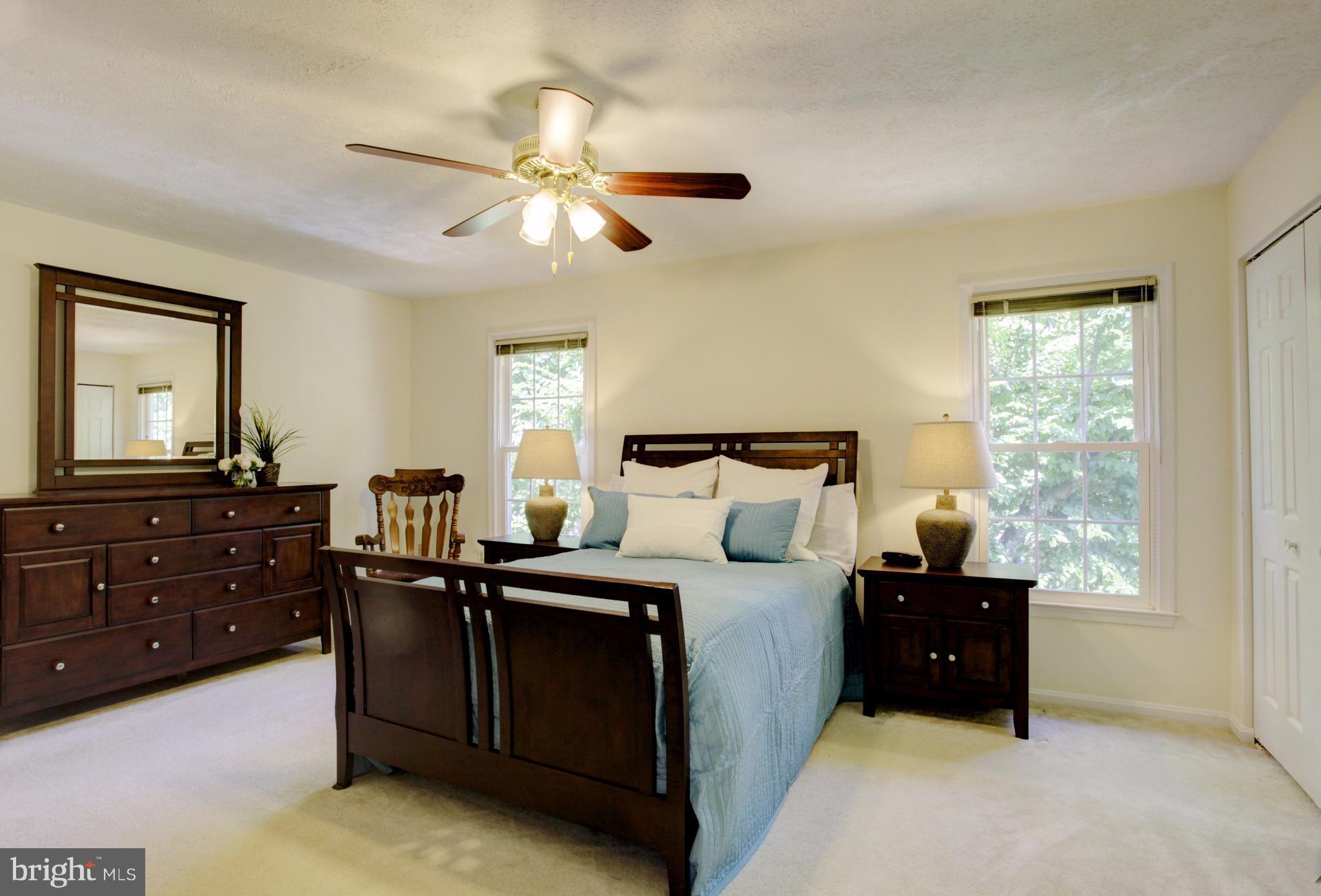 7313 Stream Way Springfield, VA 22152 - Photo 14 of 30 Escape to Your Beautiful Owners Suite wCeiling Fan