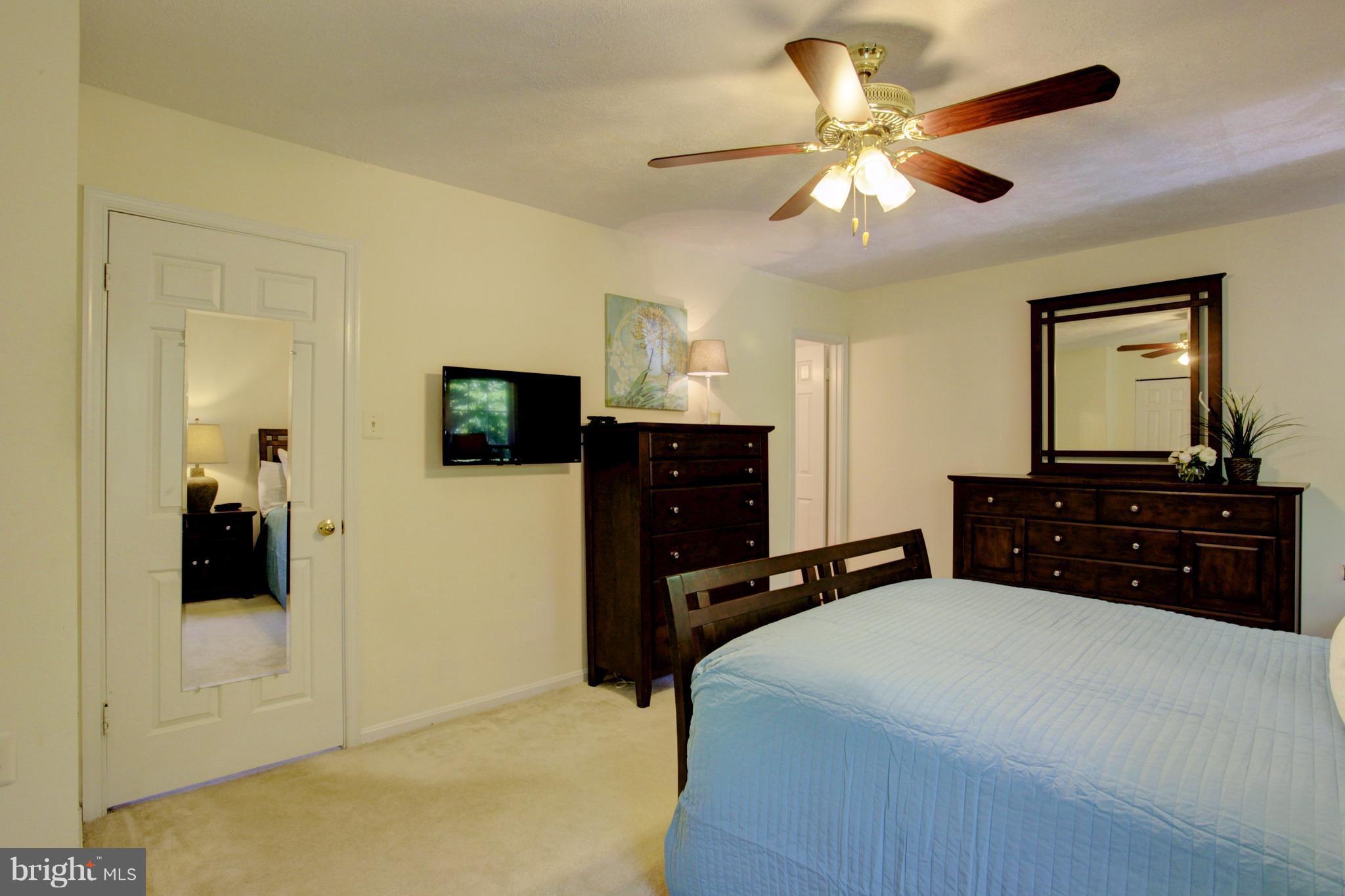 7313 Stream Way Springfield, VA 22152 - Photo 16 of 30 Large Owners Bedroom has a Private Full Bathroom