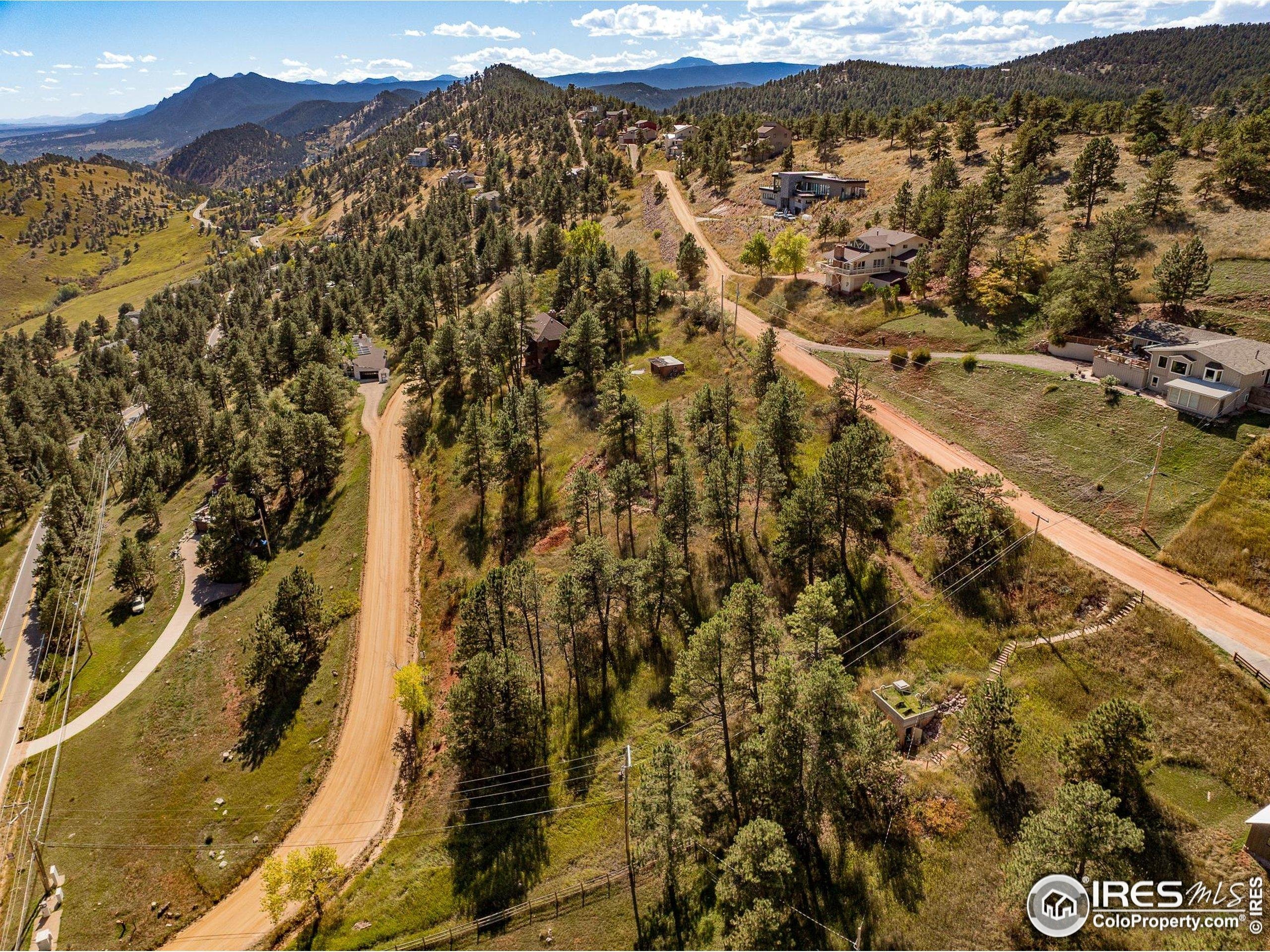 6365 Red Hill Road Boulder, CO 80302 - Photo 12 of 17 a view of city and mountain