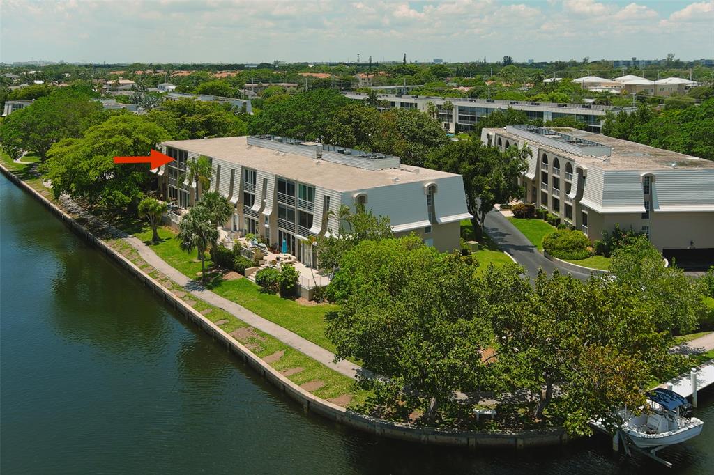 773 Jeffery Street, Unit 4305 Boca Raton, FL 33487 - Photo 3 of 22 an aerial view of a house with a garden view