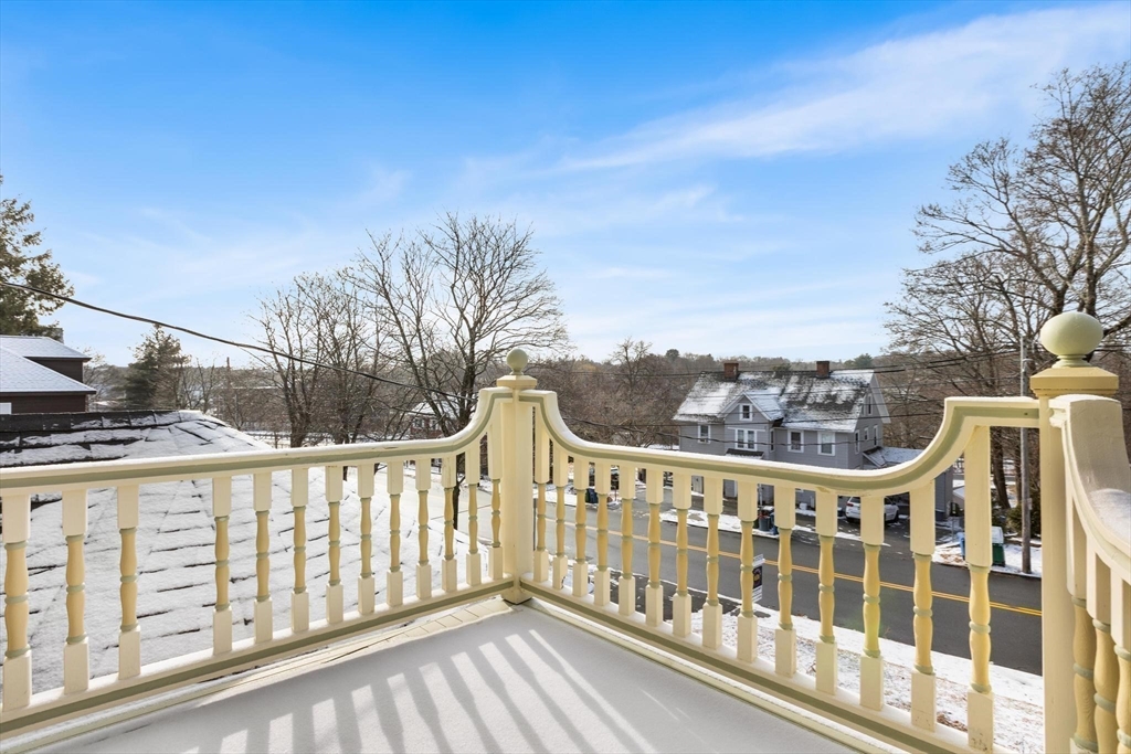 129 High Street Reading, MA 01867 - Photo 34 of 41 a view of a city from a balcony