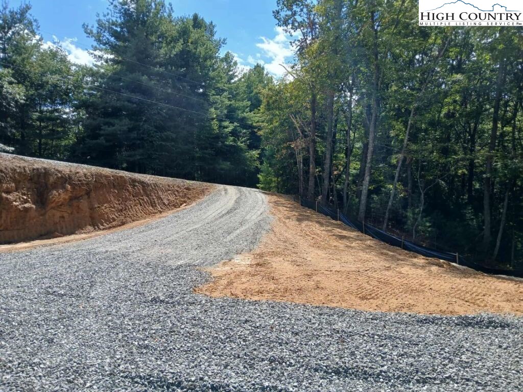 Peck Peak Road Jefferson, NC 28640 - Photo 3 of 22 a view of a dry yard with trees