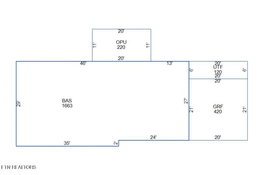 827 Murphy Road Sevierville, TN 37862 - Photo 29 of 29 827 Murphy Rd Floor plan Brigett