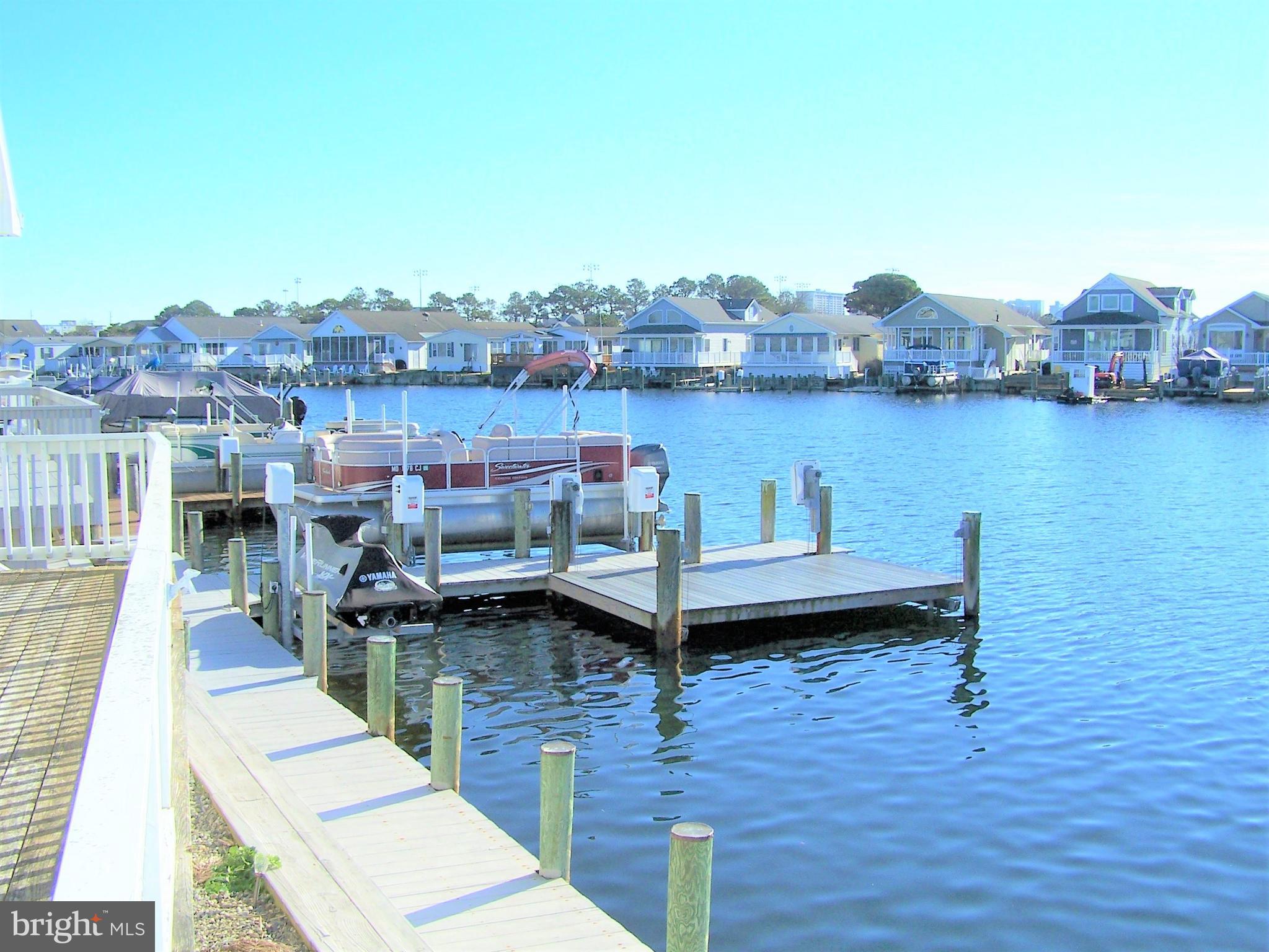 153 Pine Tree Road Ocean City, MD 21842 - Photo 13 of 77 East View of Canal from Deck