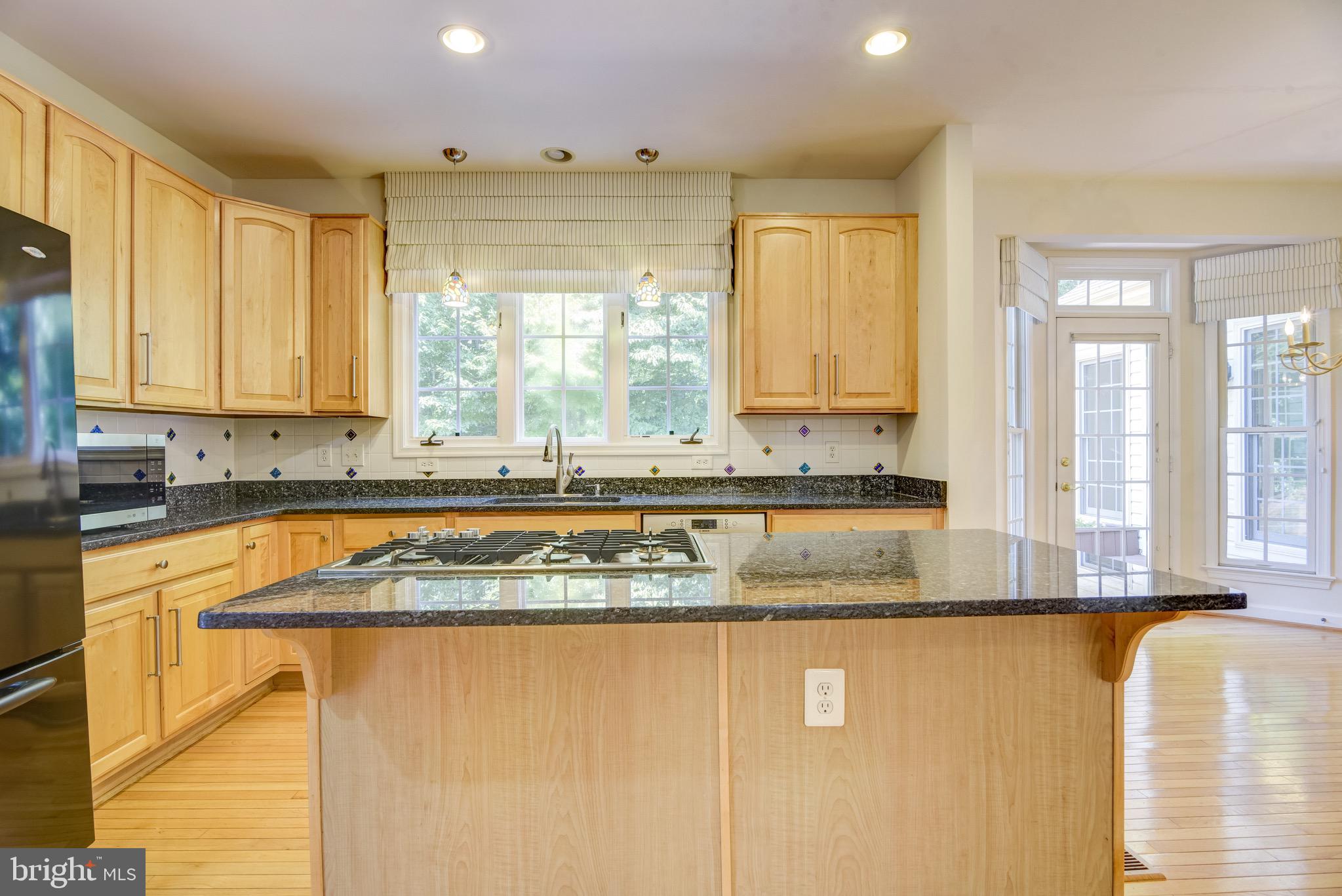 7428 Spring Summit Road Springfield, VA 22150 - Photo 18 of 70 Big island with an upgraded cooktop
