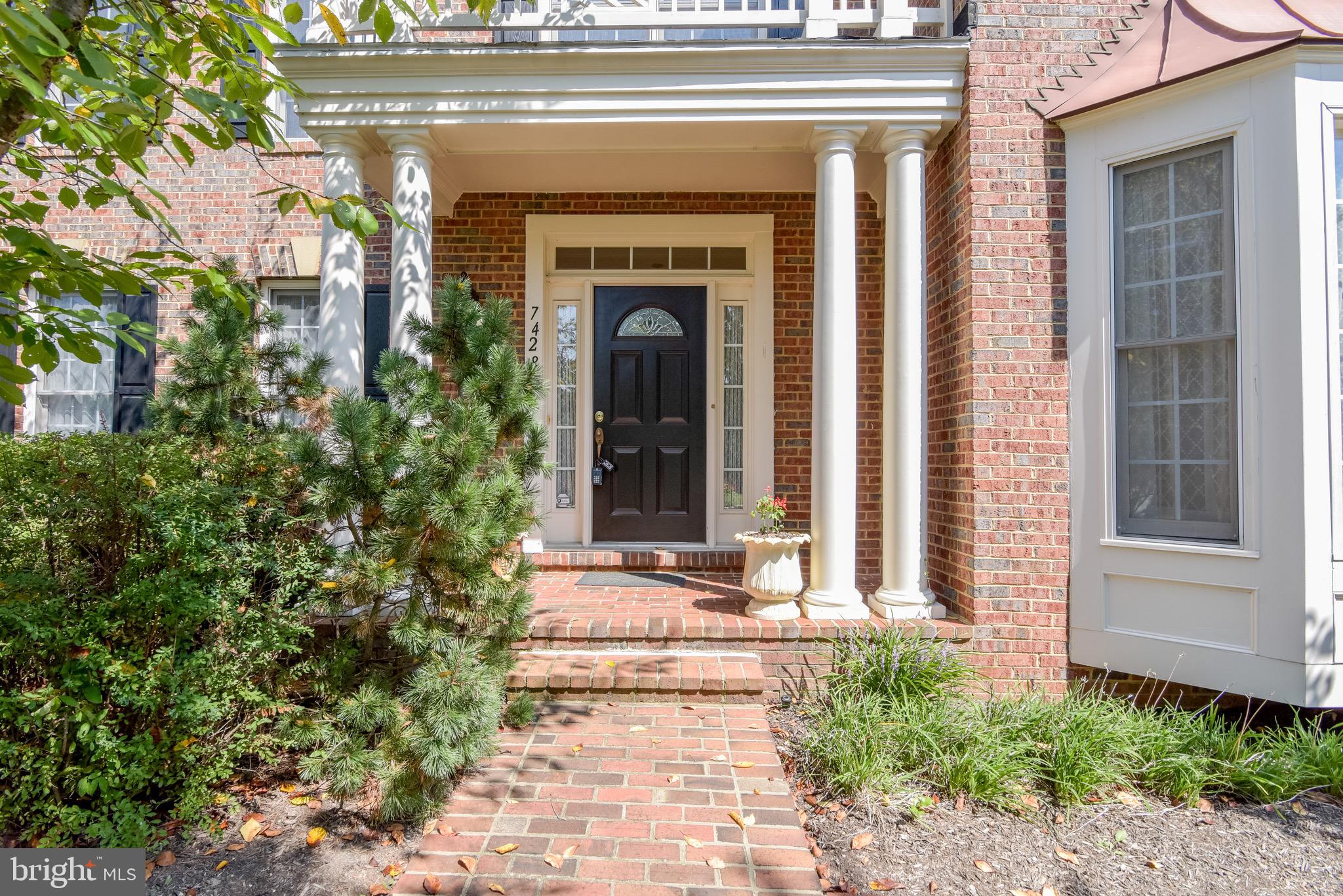 7428 Spring Summit Road Springfield, VA 22150 - Photo 3 of 70 Brick walk-way & steps to the front door
