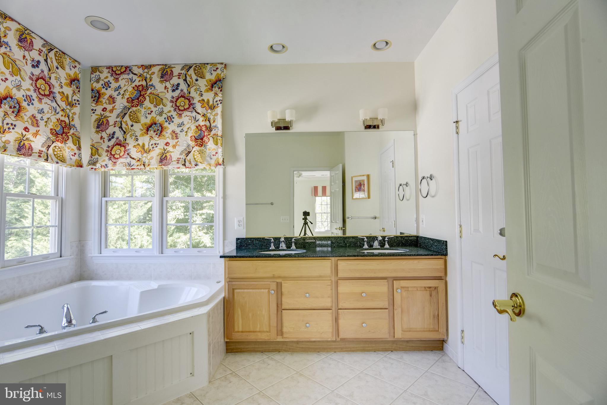 7428 Spring Summit Road Springfield, VA 22150 - Photo 48 of 70 Upgraded master bath/granite counters & garden tub
