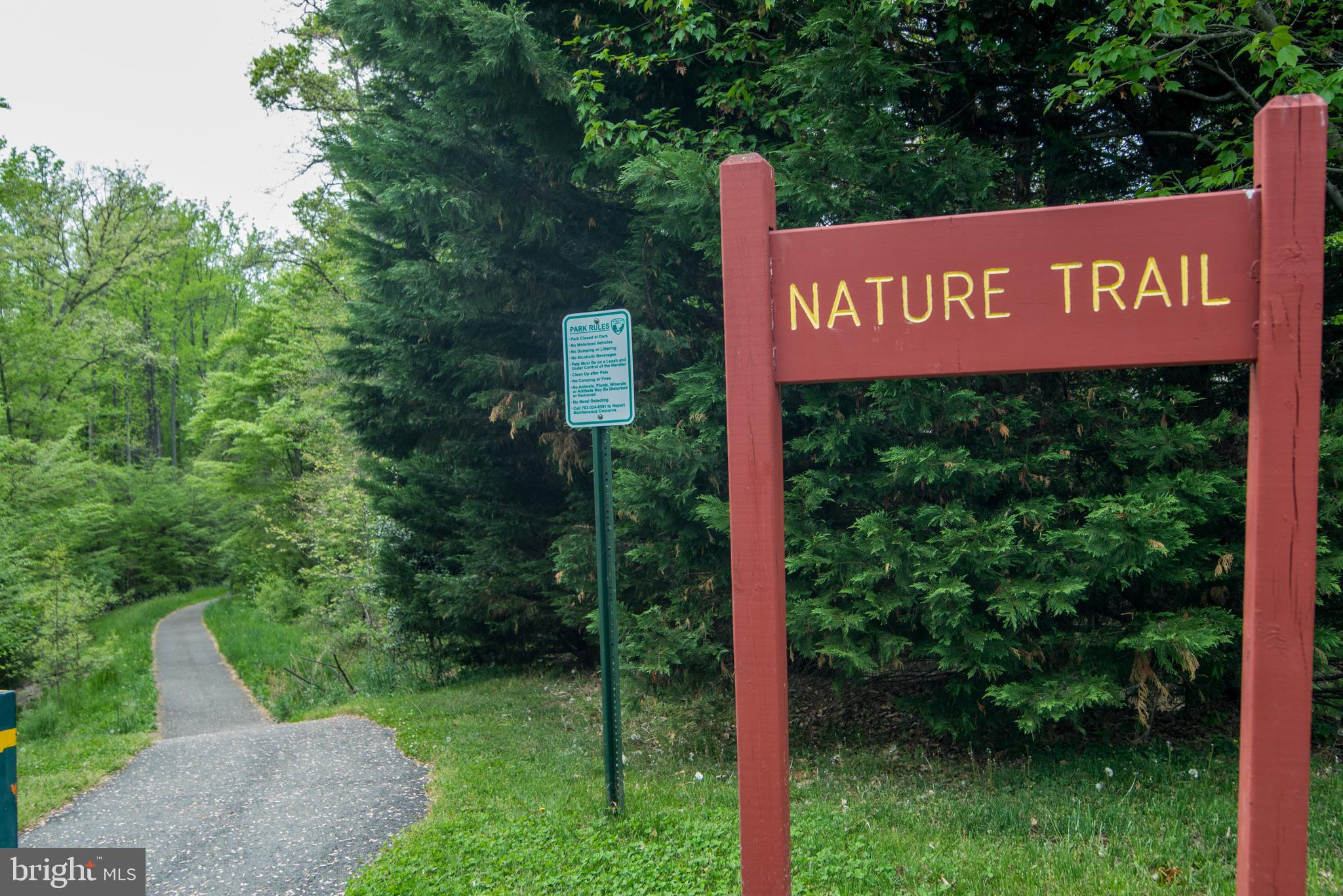 7428 Spring Summit Road Springfield, VA 22150 - Photo 66 of 70 This great trail is next to Westhampton