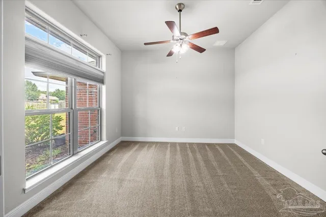 en empty room with window