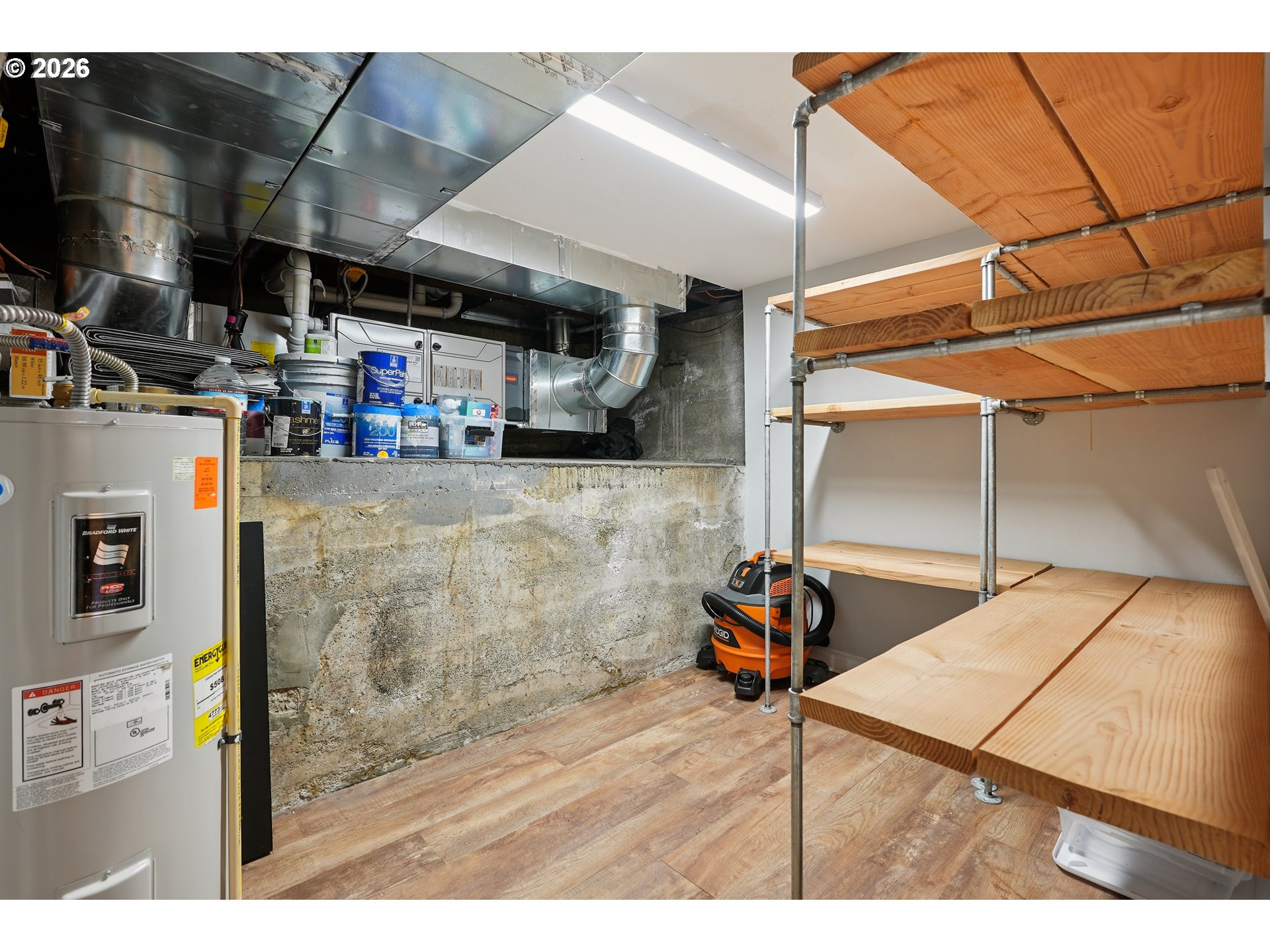 6406 Southeast 45th Avenue Portland, OR 97206 - Photo 25 of 39 a view of storage and utility room