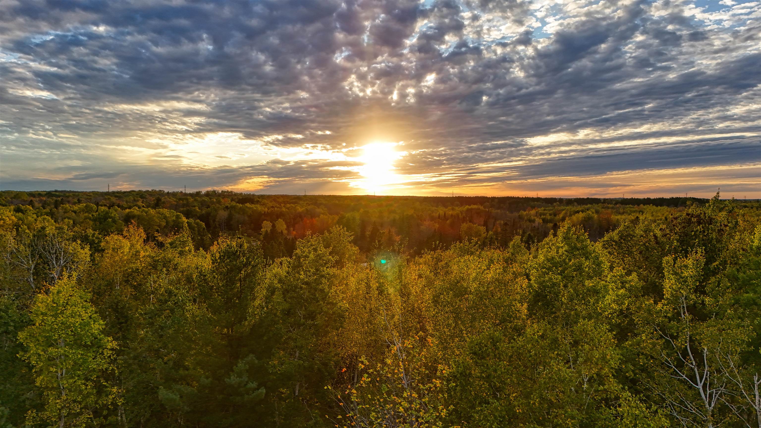 7469 East County Rd B South Range, WI 54874 - Photo 23 of 24 Nature at dusk featuring a wooded view